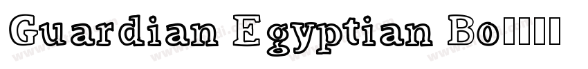 Guardian Egyptian Bo字体转换